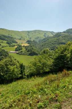 Bir şekilde Santiago pirneos tarafından valcarlos, İspanya