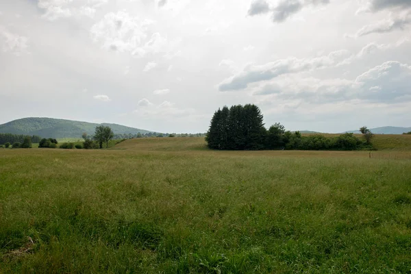 Santiago yolu olarak Burguete, İspanya geçer