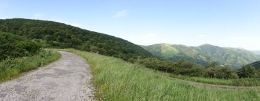 Santiago Valcarlos ve Roncesvalles, İspanya arasında giden yol