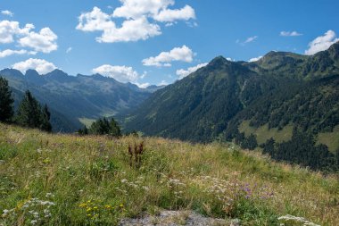 Aran Valley, Pyrenees, İspanya Bonaigua dağlarında