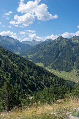 Aran Valley, Pyrenees, İspanya Bonaigua dağlarında