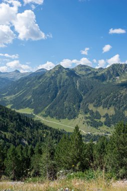 Aran Valley, Pyrenees, İspanya Bonaigua dağlarında