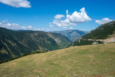 Aran Valley, Pyrenees, İspanya Bonaigua dağlarında