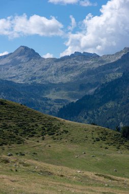 Aran Valley, Pyrenees, İspanya Bonaigua dağlarında