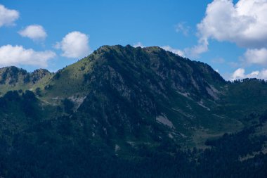 Aran Valley, Pyrenees, İspanya Bonaigua dağlarında