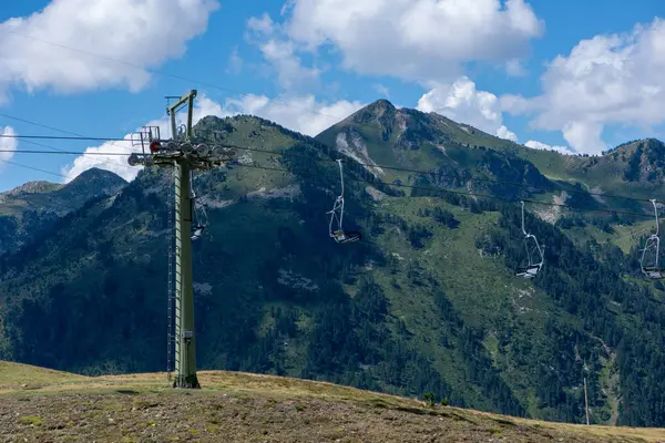 Aran Valley, Pyrenees, İspanya Bonaigua dağlarında