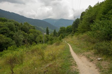 Lleida, İspanya aran Vadisi Dağları arasında