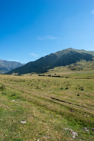 Berge Montgarri Unter Blauem Himmel Tal Von Aran Spanien — Stockfoto