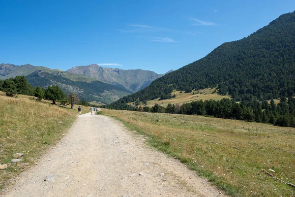 Berge Montgarri Unter Blauem Himmel Tal Von Aran Spanien — Stockfoto