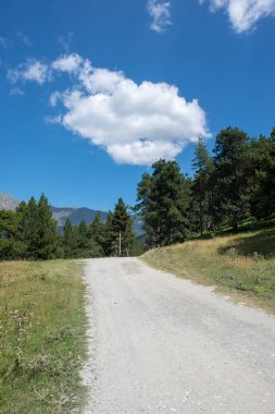 Nehri Vadisi Aran, İspanya için Montgarri yolu üzerindeki