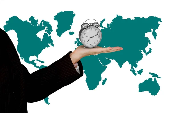 It\'s time to start with the world map in the white background