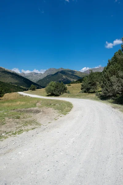Cesta Montgarri Horách Údolí Aran Létě Španělsko — Stock fotografie