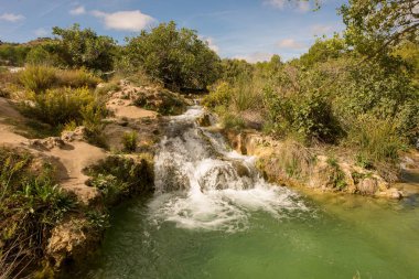 Ruidera lagün, Castilla la Mancha şelale