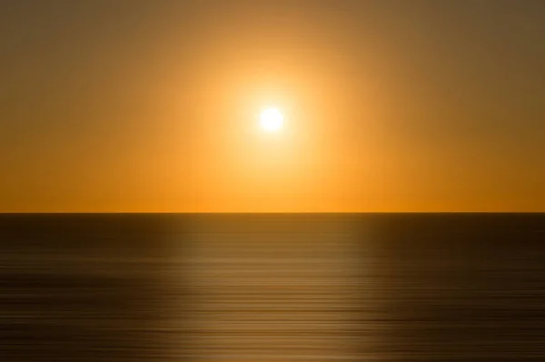 Contexte Lever Soleil Doré Dans Mer Espagne — Photo