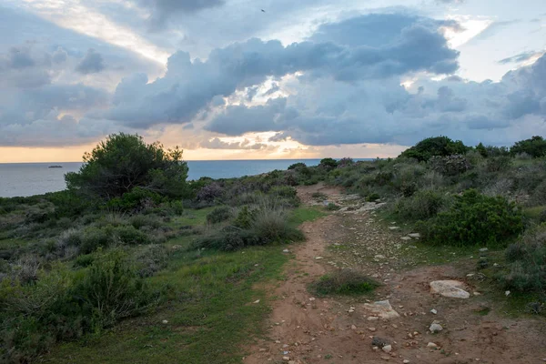 Sonnenaufgang Cap Martinet Auf Der Insel Ibiza Spanien — Stockfoto