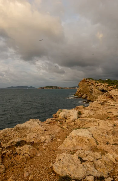 Nascer Sol Cap Martinet Ilha Ibiza Espanha — Fotografia de Stock