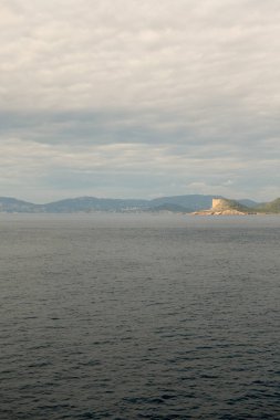 Denizden İspanya görülen Ibiza Adası