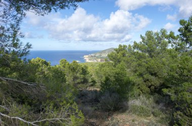 Ibiza, İspanya Es Vedra bakış açısından sayısı