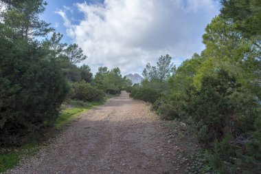 Bakış açısı, ada Es Vedra, İspanya yolu