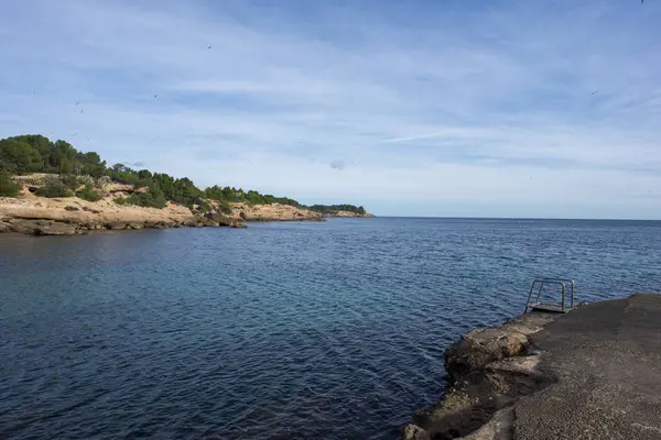 Das Mittelmeer Der Ametlla Mar Costa Daurada Spanien — Stockfoto