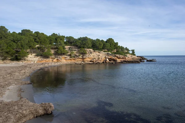 Mar Mediterrâneo Ametlla Mar Costa Daurada Espanha — Fotografia de Stock