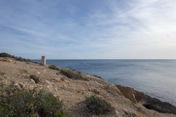 Pobřeží Ametlla Mar Pobřeží Tarragona Španělsko — Stock fotografie