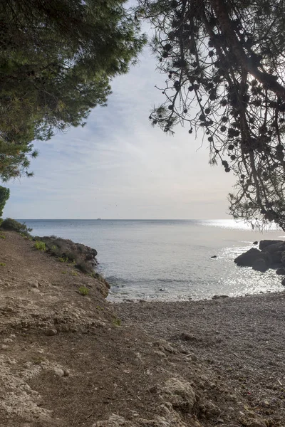 Die Küste Von Ametlla Mar Der Küste Von Tarragona Spanien — Stockfoto