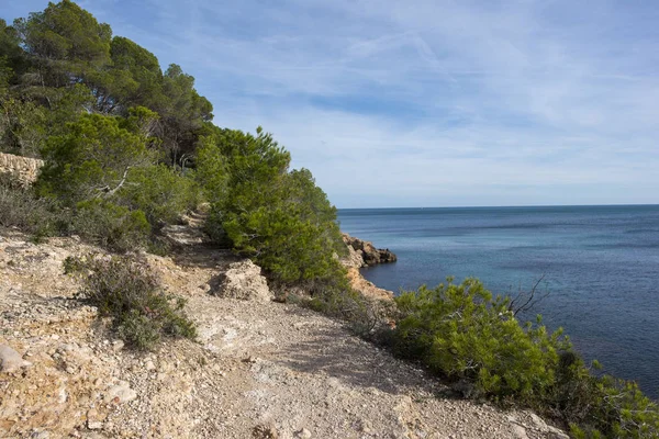 Die Küste Von Ametlla Mar Der Küste Von Tarragona Spanien — Stockfoto