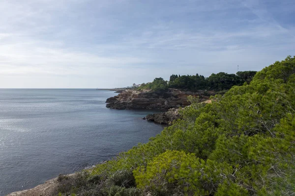 Die Küste Von Ametlla Mar Der Küste Von Tarragona Spanien — Stockfoto