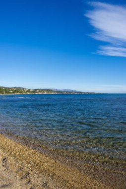Tarragona, İspanya'nın kıyısındaki ampolla beach