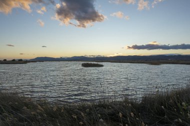 Günbatımı prat de cabanes, İspanya doğal park