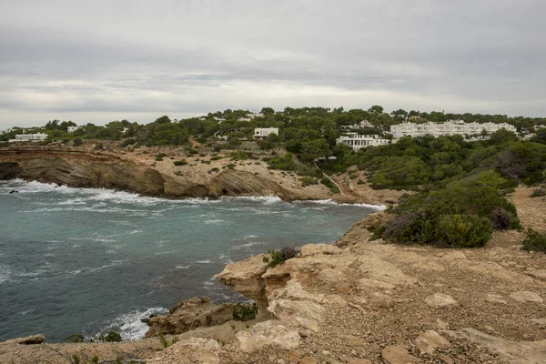 Kust Llentia Het Eiland Ibiza Spanje Spanje — Stockfoto