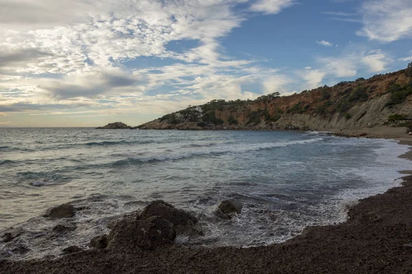 Bahía Hort Ibiza Atardecer — Foto de Stock