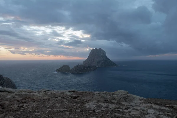 Isla Vedra Mar Ibiza España — Foto de Stock