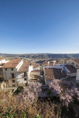 Maestrazgo Morella şehir bakış açısı