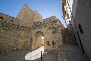 Morella ortaçağ köyünün sokakları