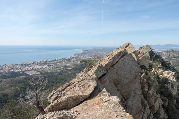 Os Agujas de santa agueda em Benicasim, Espanha — Fotografia de Stock