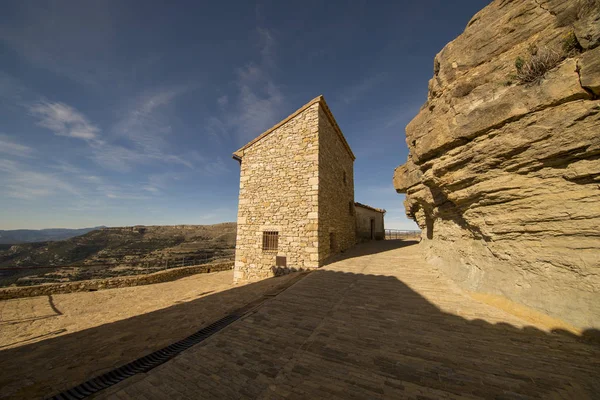 A aldeia de Ares del Maestre na província de Castellon — Fotografia de Stock