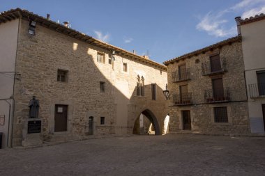 Castellon eyaletinde ki Ares del Maestre köyü