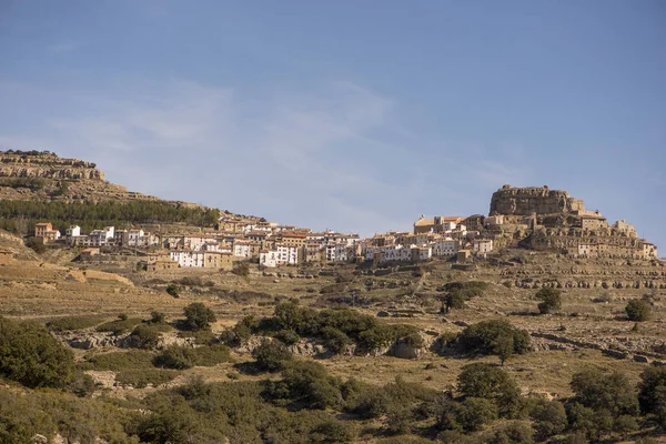 Vesnice Ares del Maestre v provincii Castellon — Stock fotografie