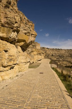 Ares del maestre köyünün yanında güzel manzara