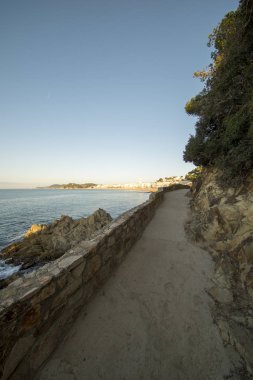 Lloret de Mar Costa Brava gün doğumunda