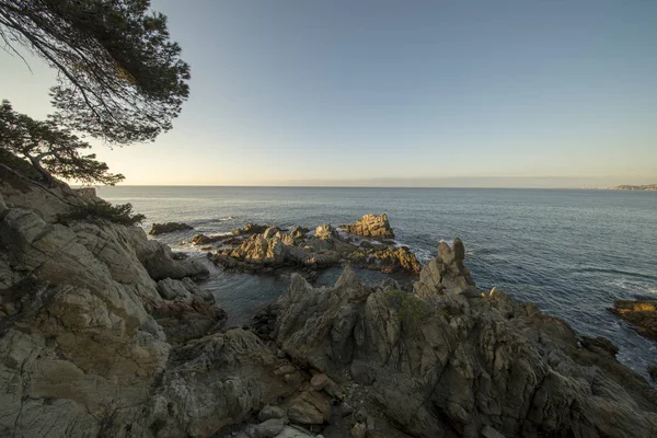 Lloret de Mar Costa Brava gün doğumunda