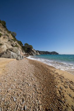 Yuvarlak yolu ile dere llorell, Tossa de mar