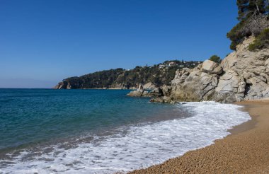 Yuvarlak yolu ile dere llorell, Tossa de mar