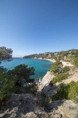 Yuvarlak yolu ile dere llorell, Tossa de mar