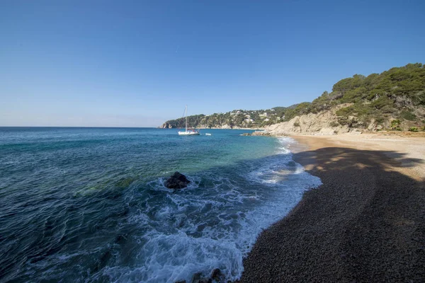 Yuvarlak yolu ile dere llorell, Tossa de mar