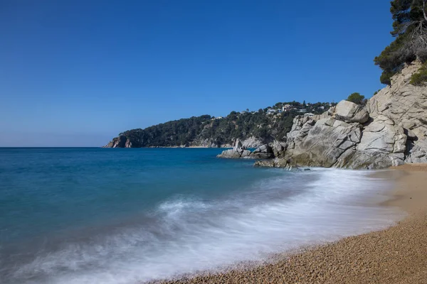 Yuvarlak yolu ile dere llorell, Tossa de mar