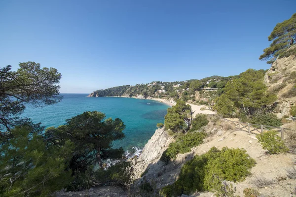 Yuvarlak yolu ile dere llorell, Tossa de mar