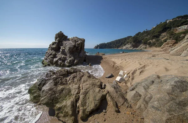 Yuvarlak yolu ile dere llorell, Tossa de mar